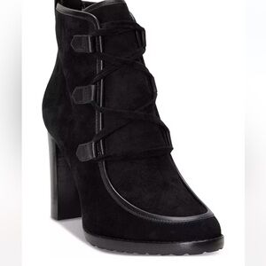 Ralph Lauren's Mabel Leather/Suede Bootie NWOT Size 9.5